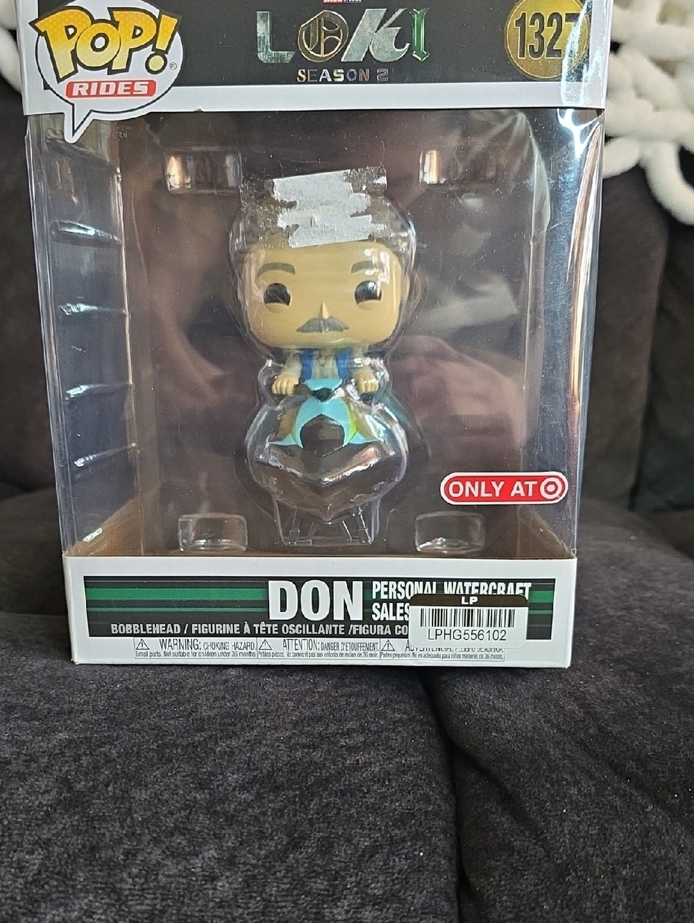 Funko Pop! Loki Rides Don on Teal & Brown Personal Watercraft